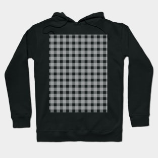 White checkered pattern - Retro Pattern Design Hoodie